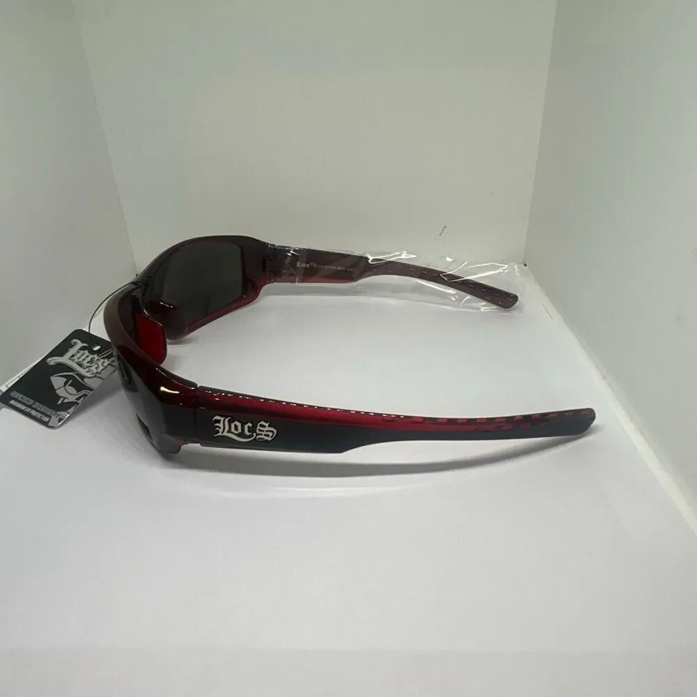 Locs Wraparound Sunglasses UV400 Protection Sport Style